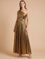 One Shoulder Metallic Dress | 28844