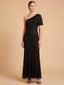 3D Floral Embellished One Shoulder Gown | 28848