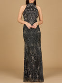 Halter Neck Beaded Dress