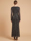 Lara 28892 - Long Sleeve Beaded Gown