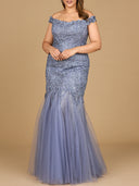 Off Shoulder Mermaid Gown | 29021