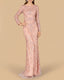 Long Sleeve Lace Gown | 29050