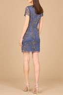 Cap Sleeve Cocktail Dress  - OUTLET