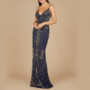 Spaghetti Strap Beaded Dress