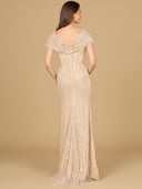 Lara 29144 - Mermaid Lace Gown-Dress-Lara-Lara