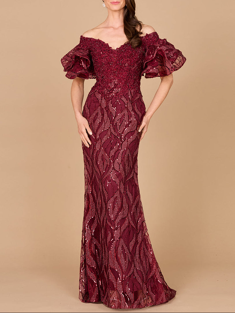 fay off the shoulder faux pearl mermaid dress evening party or any other occasions Windsor Fay Off The Shoulder