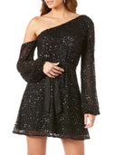 One Shoulder Cocktail Dress OUTLET