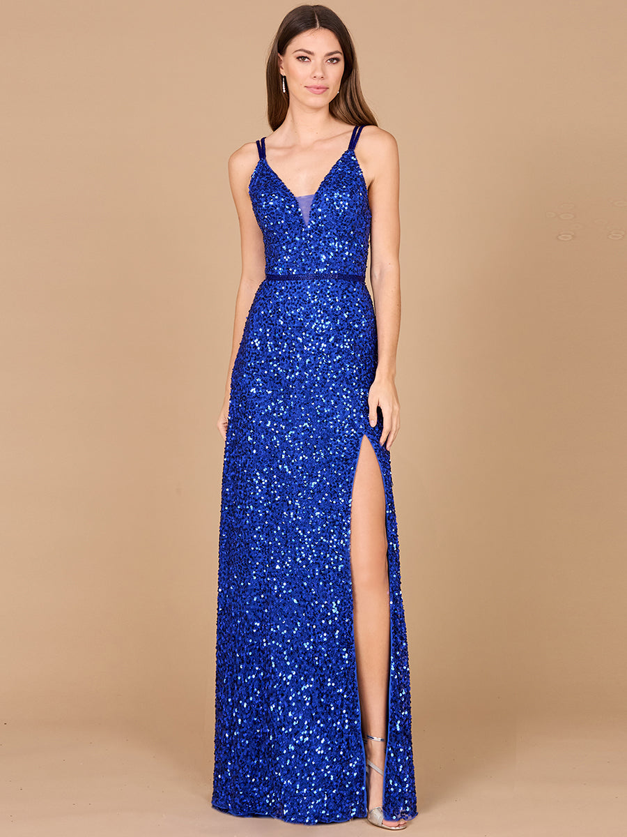 lara prom dresses Lara Dresses 29892 Long Formal Beaded Fringe Prom Dress