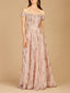 Off Shoulder A-line Gown | 29354