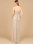 Halter Neck Dress with Keyhole