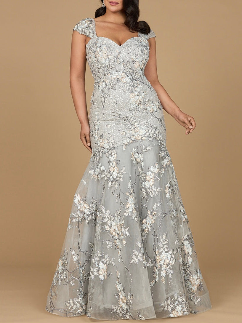 Cap Sleeve Mermaid Gown | 29642 – Lara New York