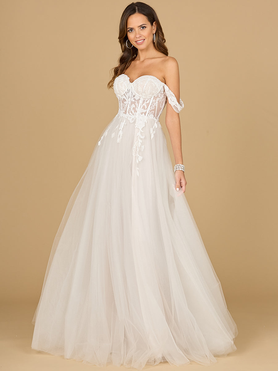 Corset, Off Shoulder Bridal Gown Lara New York Corset, Off Shoulder Bridal Gown Lara New York