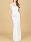 Peplum Beaded Bridal Gown | 51179