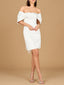 Off Shoulder Bridal Short with Bow