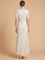 Embellished Bridal Gown with Cape Sleeves | 51221