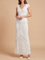 Cap Sleeve Bridal Beaded Gown with Fringe | Lara 51222