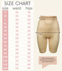 High Waist Light Shaping Bike Short | Satin 4-Way Stretch with Built-In Panty - Style 518