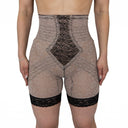 Style 6207 |  No Roll High Waist Lace Thigh Slimmer with Extra Firm Support