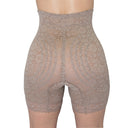 Style 6207 |  No Roll High Waist Lace Thigh Slimmer with Extra Firm Support
