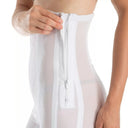 High Waist Long Leg Shaper with Side Zipper |  Extra Firm Control - Style 6210