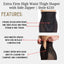 High Waist Long Leg Shaper with Side Zipper |  Extra Firm Control - Style 6210