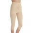 Style 6265 | Waistline Capri Pant Liner with Tummy Control Panel| Memory Compression Fabric | Medium Support