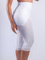 Style 6265 | Waistline Capri Pant Liner with Tummy Control Panel| Memory Compression Fabric | Medium Support