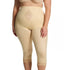 Style 6265 | Waistline Capri Pant Liner with Tummy Control Panel| Memory Compression Fabric | Medium Support