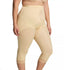 Style 6265 | Waistline Capri Pant Liner with Tummy Control Panel| Memory Compression Fabric | Medium Support