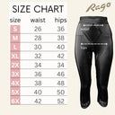 High Waist Capri Pant Liner with Tummy Control Satin Panel| Memory Compression Fabric | Medium Support |  Style 6266