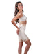 High Waist Light Shaping Bike Short | Satin 4-Way Stretch with Built-In Panty - Style 518