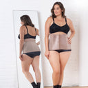 Shapette Powermesh Satin Panel Waist Cincher | Style 821