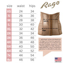 Shapette Powermesh Satin Panel Waist Cincher | Style 821