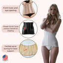Shapette Powermesh Satin Panel Waist Cincher | Style 821