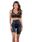 High Waist Light Shaping Bike Short | Satin 4-Way Stretch with Built-In Panty - Style 518
