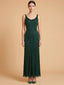 Lara 9920- Beaded V-Neck Gown