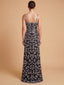 Beaded Cross Halter Dress | 9922