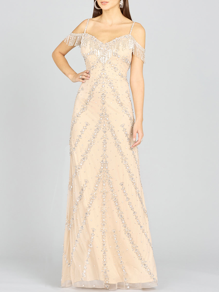 Candy Beaded Gown