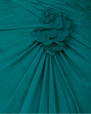 Off Shoulder Chiffon Dress