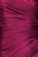 Off Shoulder Satin Dress with Slit | 28957