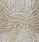 Cape Sleeve Mermaid Gown