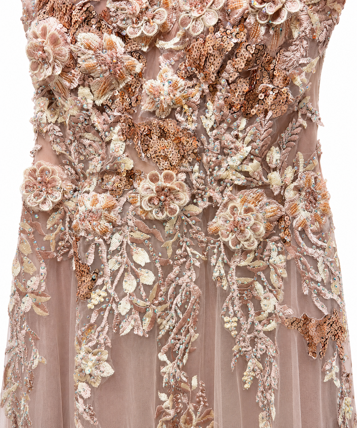 Beautiful Lace Applique A-line Ball Gown