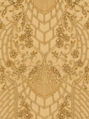 Gold Cap Sleeve Cocktail Dress