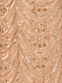 Scoop Neck Beaded Dress - OUTLET