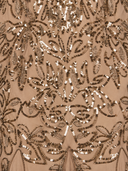 Short Sleeve Sheath Beaded Gown | 29092