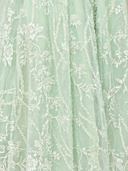 Long Sleeve Beaded Lace Gown | 29151
