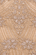 Beaded Cap Sleeve Gown | Lara 28863