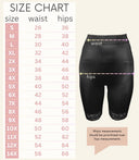 High Waist Light Shaping Bike Short | Satin 4-Way Stretch with Built-In Panty - Style 518