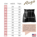 Shapette Powermesh Satin Panel Waist Cincher | Style 821