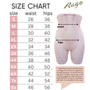 Style 6207 |  No Roll High Waist Lace Thigh Slimmer with Extra Firm Support